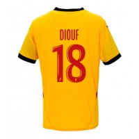 RC Lens Andy Diouf #18 Heimtrikot 2024-25 Kurzarm